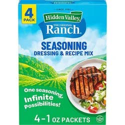 Hidden Valley Original Ranch Salad Dressing And Seasoning Mix - 4 Count