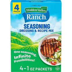 Hidden Valley Original Ranch Salad Dressing And Seasoning Mix - 4 Count