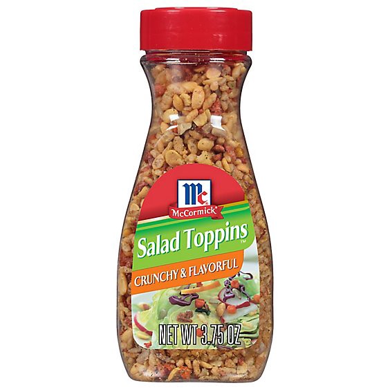 slide 1 of 1, Mccormick Crunchy & Flavorful Salad Toppings - 3.75 Oz, 3.75 oz