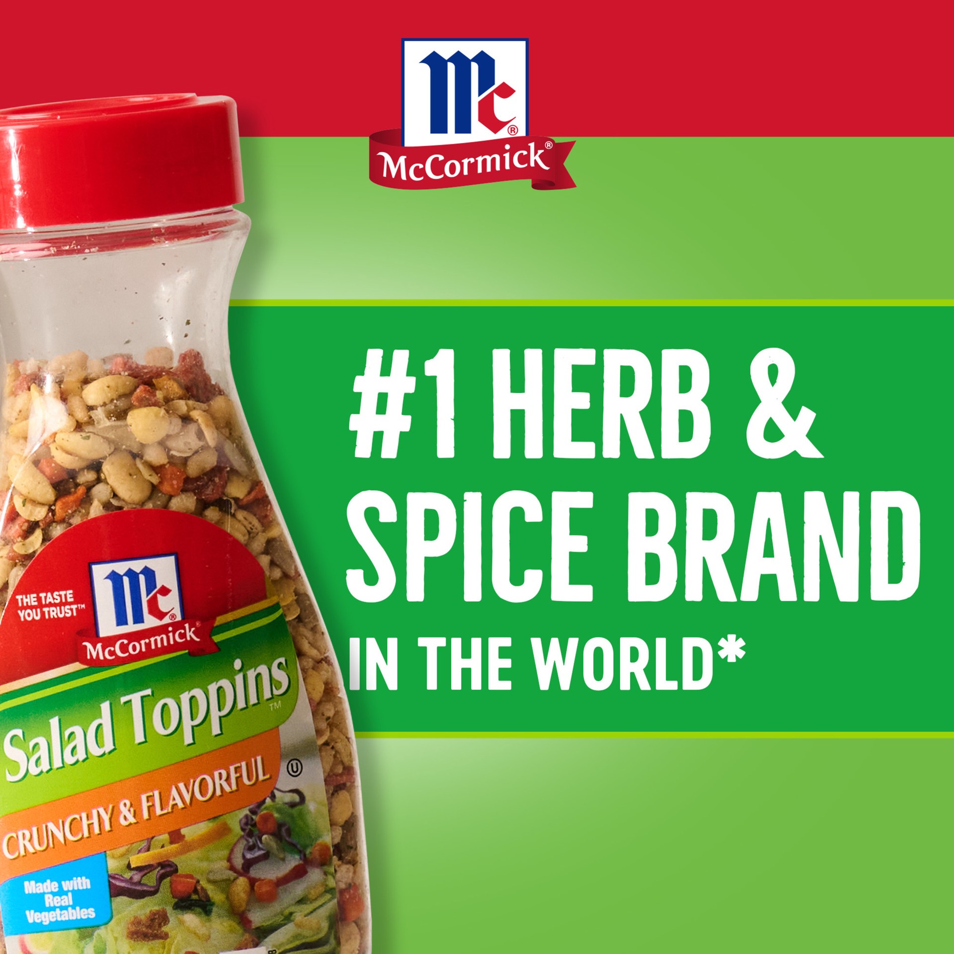 slide 7 of 7, Mccormick Crunchy & Flavorful Salad Toppings - 3.75 Oz, 3.75 oz