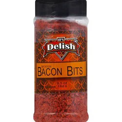 Its Delish Bacon Bits Imitation - 6.5 Oz