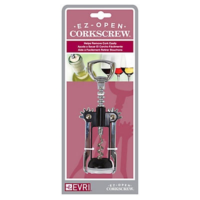 slide 1 of 1, Evriholder Products Ez-Open Corkscrew, 1 ct