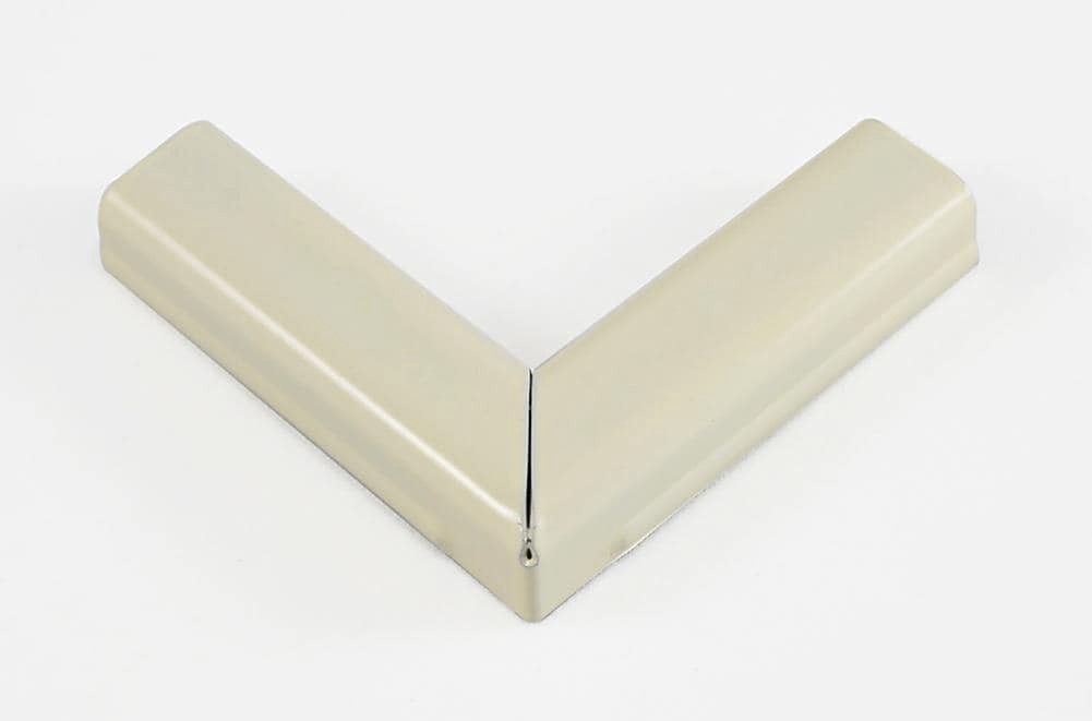 slide 1 of 3, MonoSystems SnapMark 2 -Piece Ivory Raceway elbow kit, 1 ct