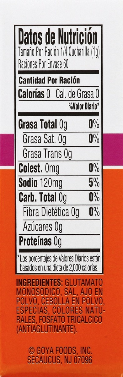 slide 2 of 4, Goya Sazon Seasoning Without Annatto, 2.11 oz