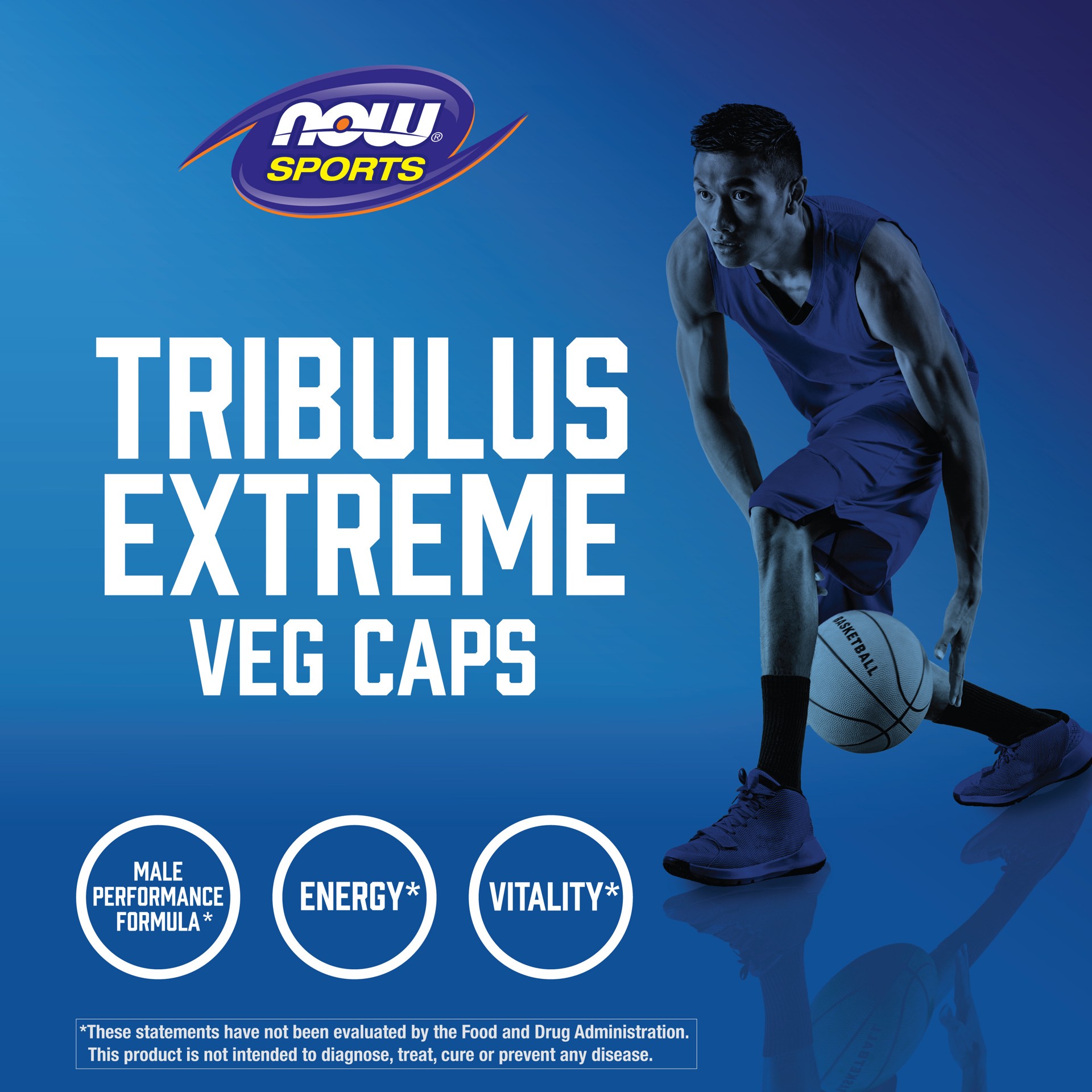 slide 2 of 5, NOW Tribulus Extreme - 90 Veg Capsules, 90 ct