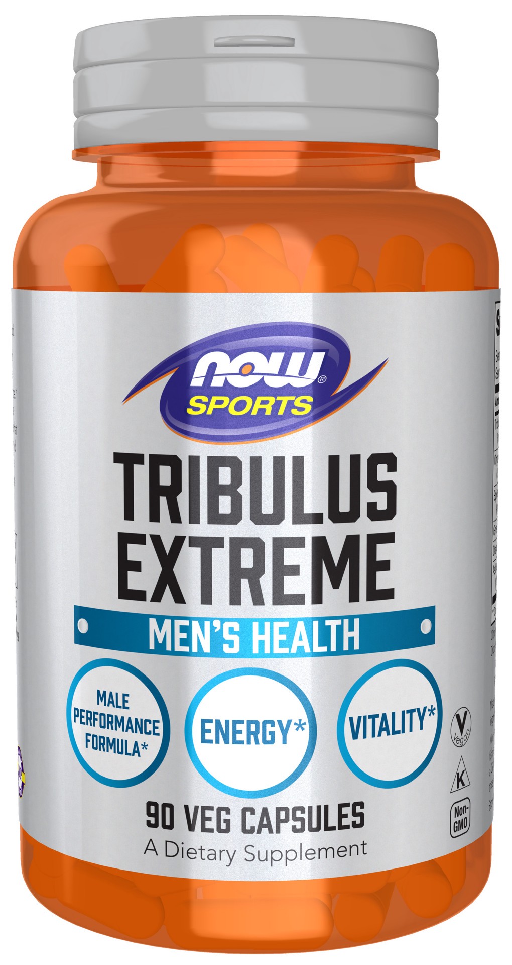 slide 1 of 5, NOW Sports Tribulus Extreme - 90 Veg Capsules, 90 ct