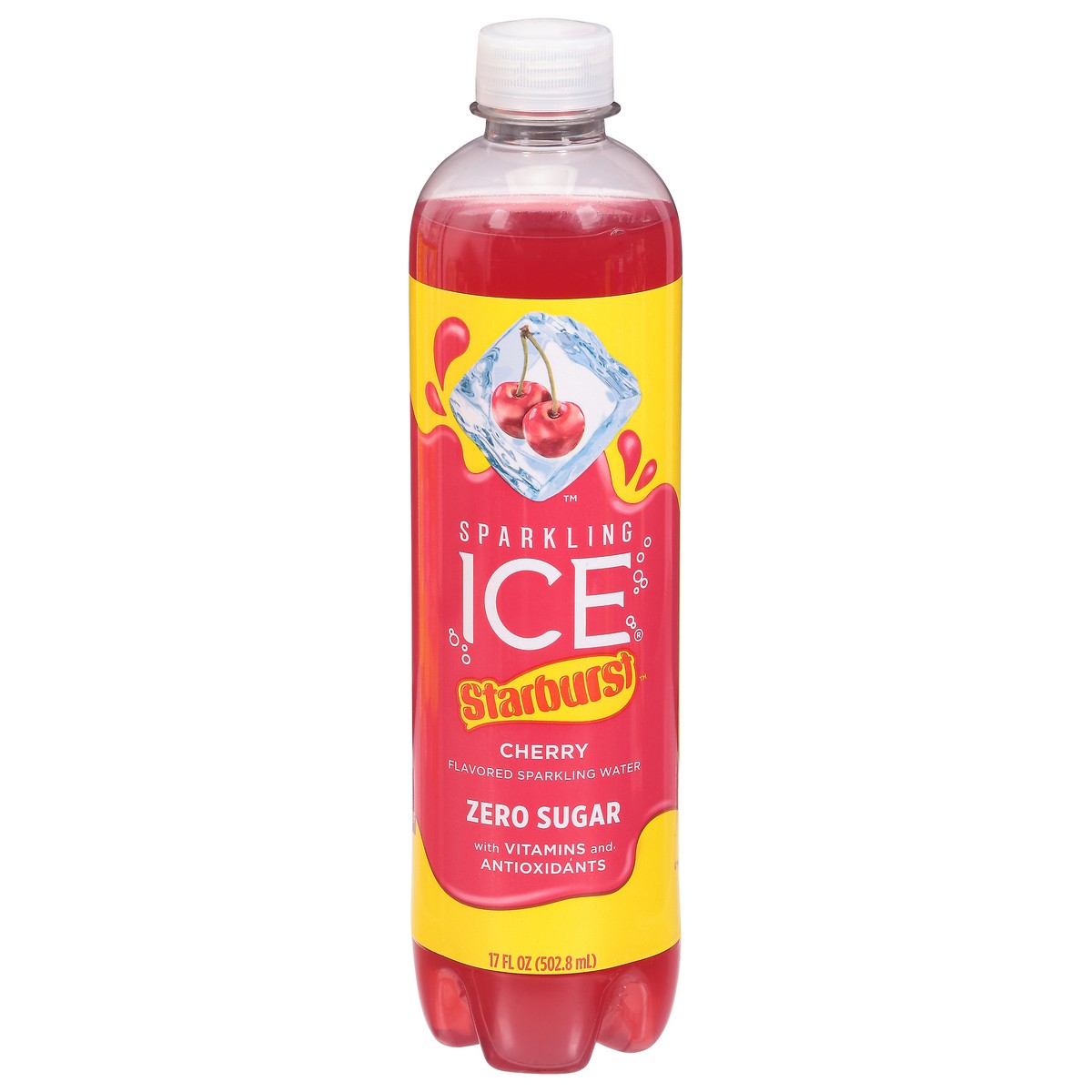 slide 3 of 14, Sparkling ICE STARBURST Cherry - 17 fl oz, 17 fl oz