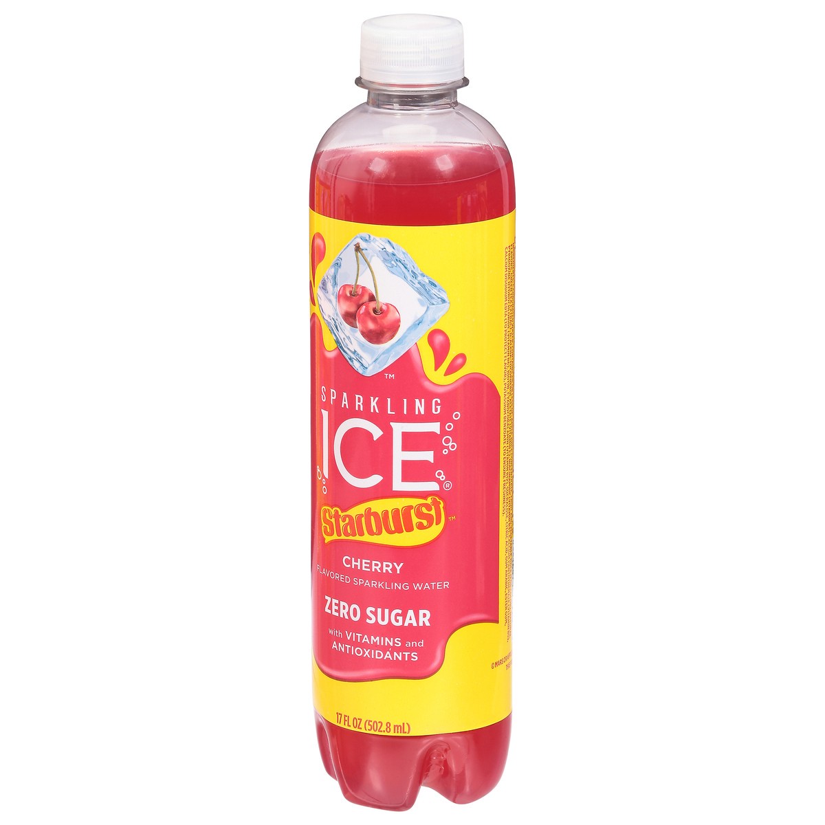 slide 12 of 14, Sparkling ICE STARBURST Cherry - 17 fl oz, 17 fl oz