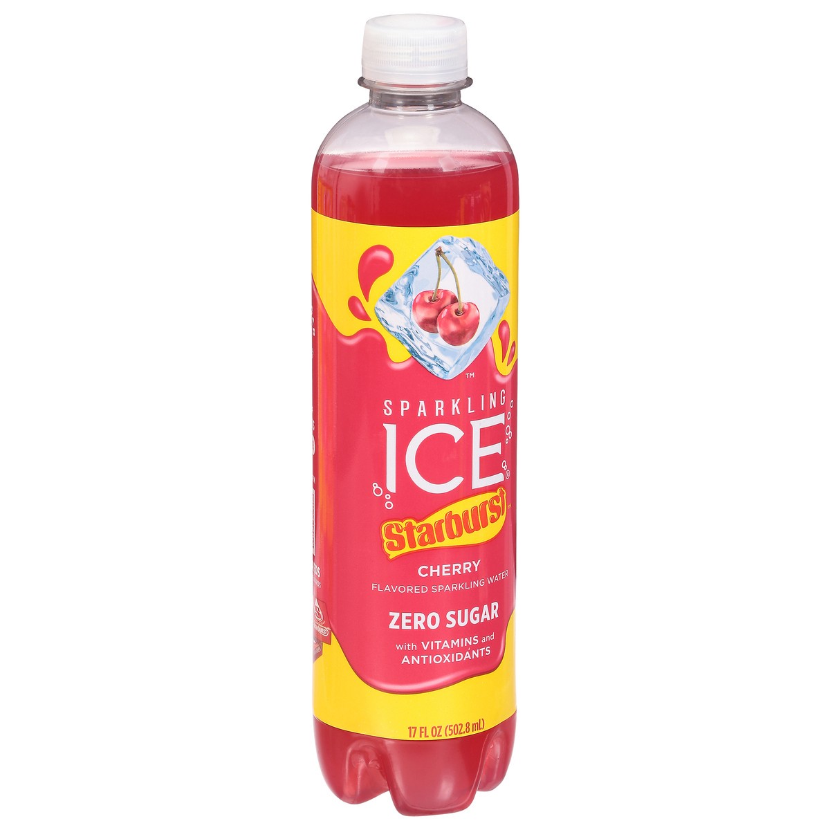 slide 5 of 14, Sparkling ICE STARBURST Cherry - 17 fl oz, 17 fl oz