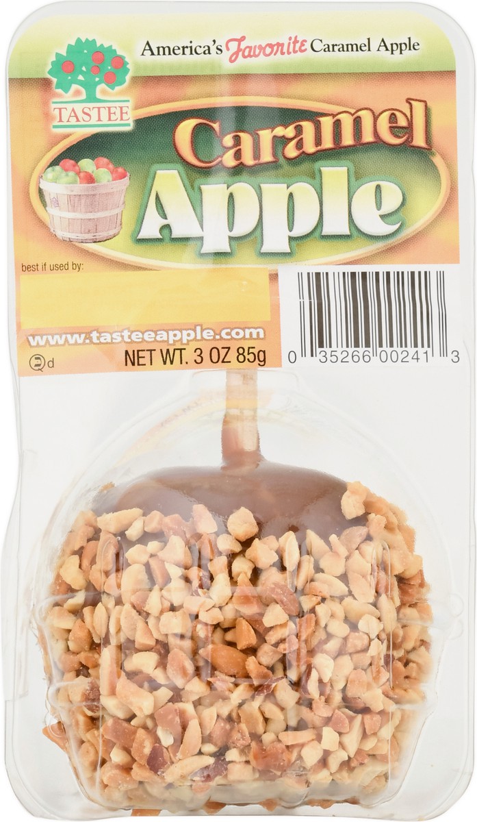 slide 7 of 9, Tastee Apple Carmel/Nut, 3 oz