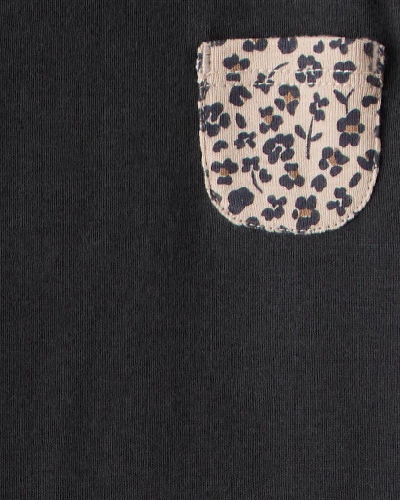 slide 3 of 5, Carter's Baby Girl 3-Piece Cheetah Print Long-Sleeve Bodysuit & Pant Set Multi 24M, 3 pc