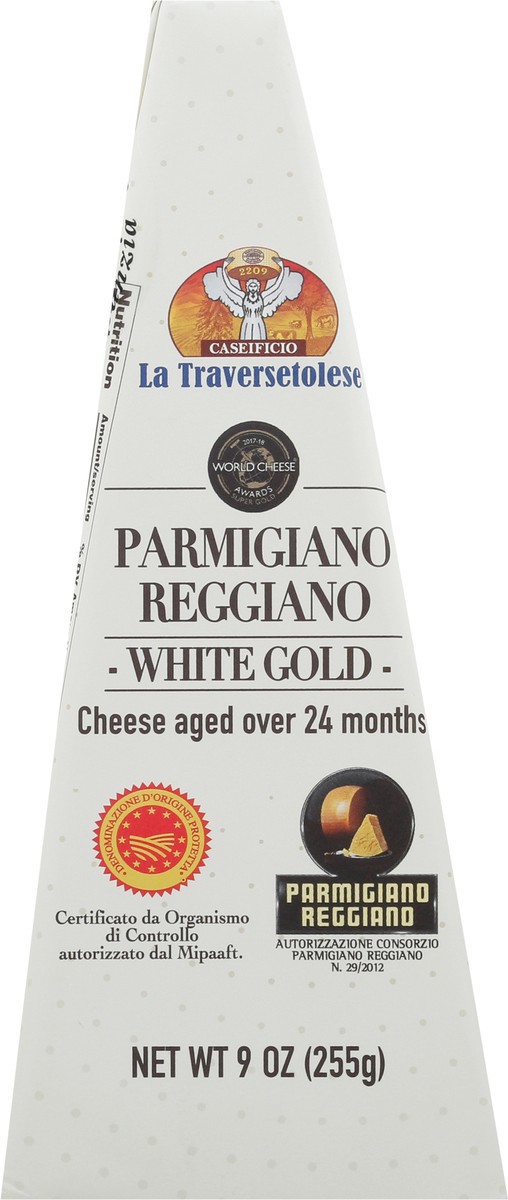 slide 4 of 5, Ambrosi La Traversetolese White Gold Parmigiano Reggiano PDO Cheese 9 oz, 9 oz