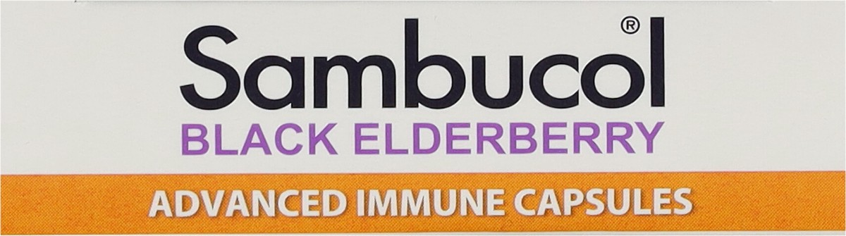 slide 6 of 9, Sambucol Black Elderberry Advanced Immune 30 Capsules, 30 ct