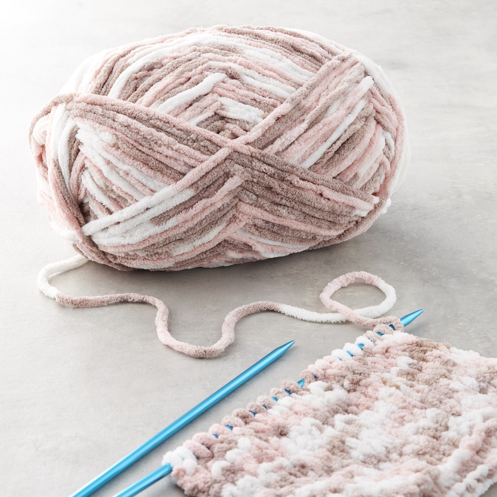 slide 2 of 2, Bernat Blanket Yarn 10.5oz Salmon Sand, 10.5 oz