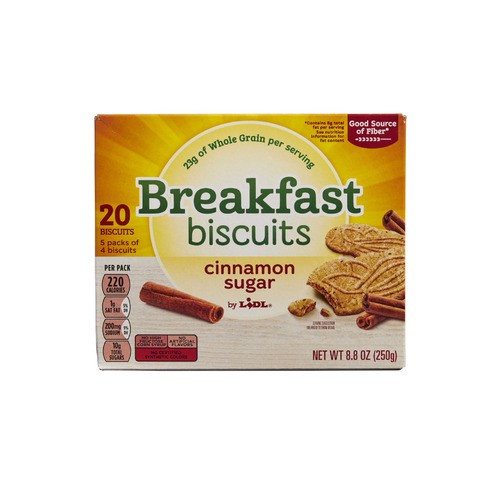 slide 1 of 1, breakfast biscuits, cinnamon, 8.8 oz