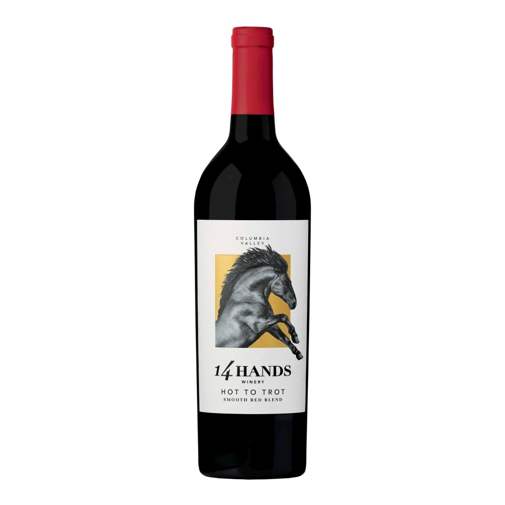 slide 1 of 2, 14 Hands Red Blend, 750 ml
