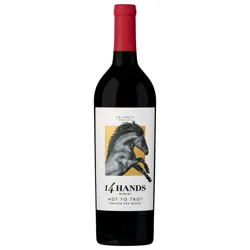 14 Hands Hot To Trot Red Blend Wine, 750 mL
