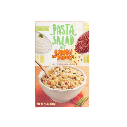 slide 1 of 1, pasta salad kit, ranch and bacon, 7.75 oz / 7.5 oz / 6.2 oz