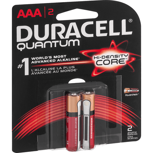 slide 4 of 9, Duracell Quantam Aaa, 2 ct