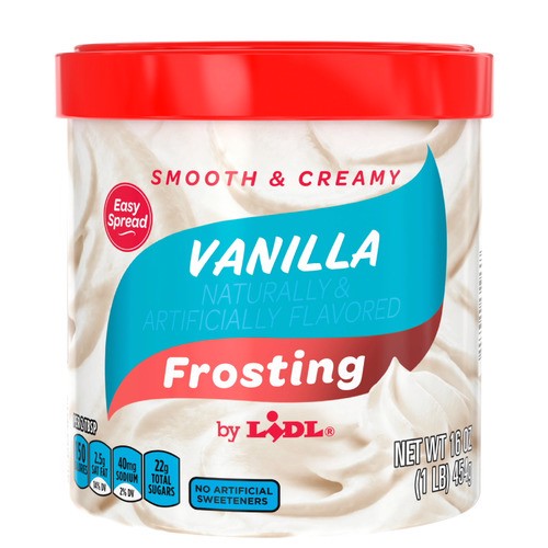 slide 1 of 1, vanilla frosting, 16 oz