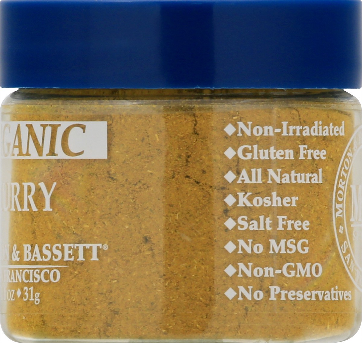 slide 6 of 9, Morton & Bassett Organic Curry 1.1 oz, 1.1 oz
