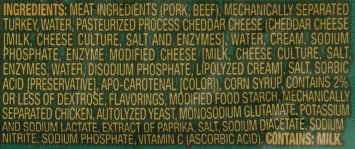 slide 7 of 7, Eckrich Smok-y Cheddar Breakfast Sausage, 8.3 oz