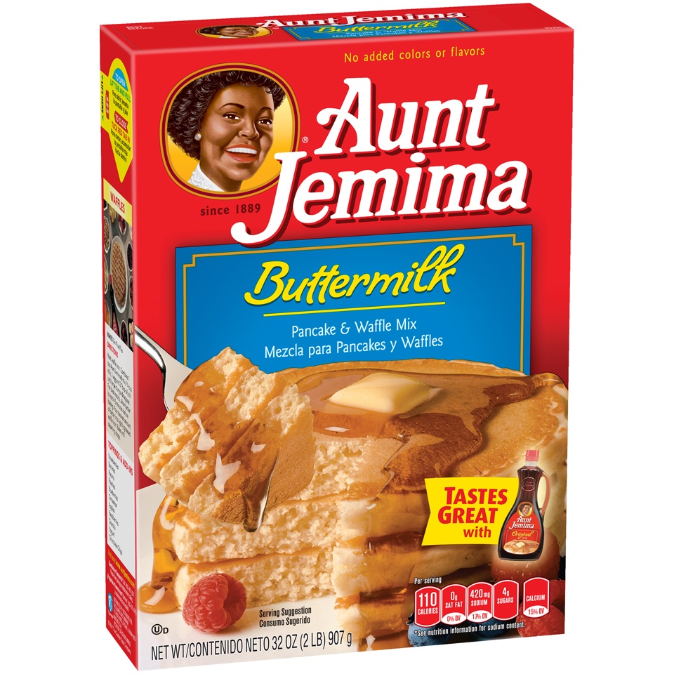 slide 2 of 4, Aunt Jemima Buttermilk Pancake & Waffle Mix 32 Oz, 32 oz