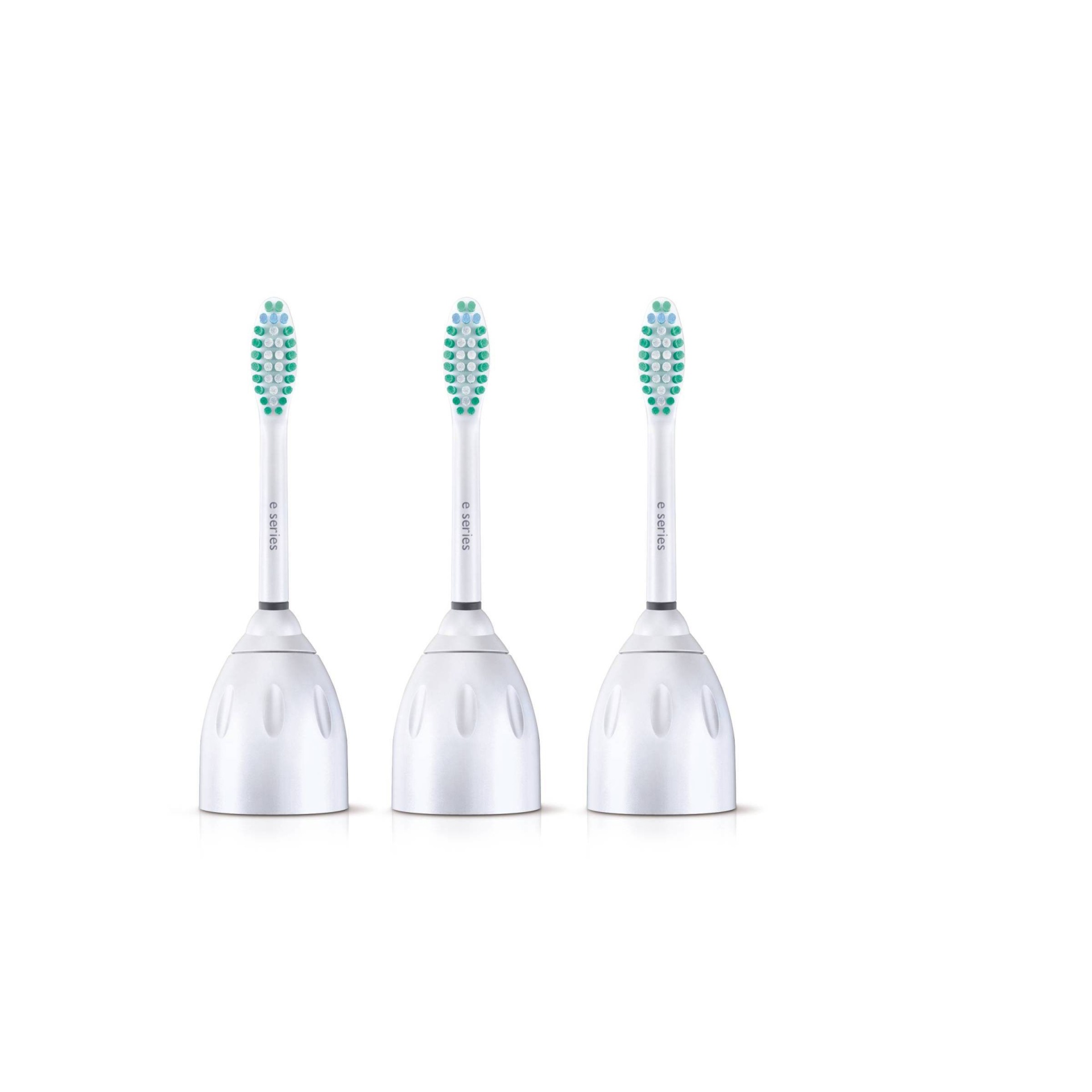 slide 1 of 6, Philips Sonicare HX7023/64 e-Series Standard Replacement Electric Toothbrush Head - 3pk, 3 ct