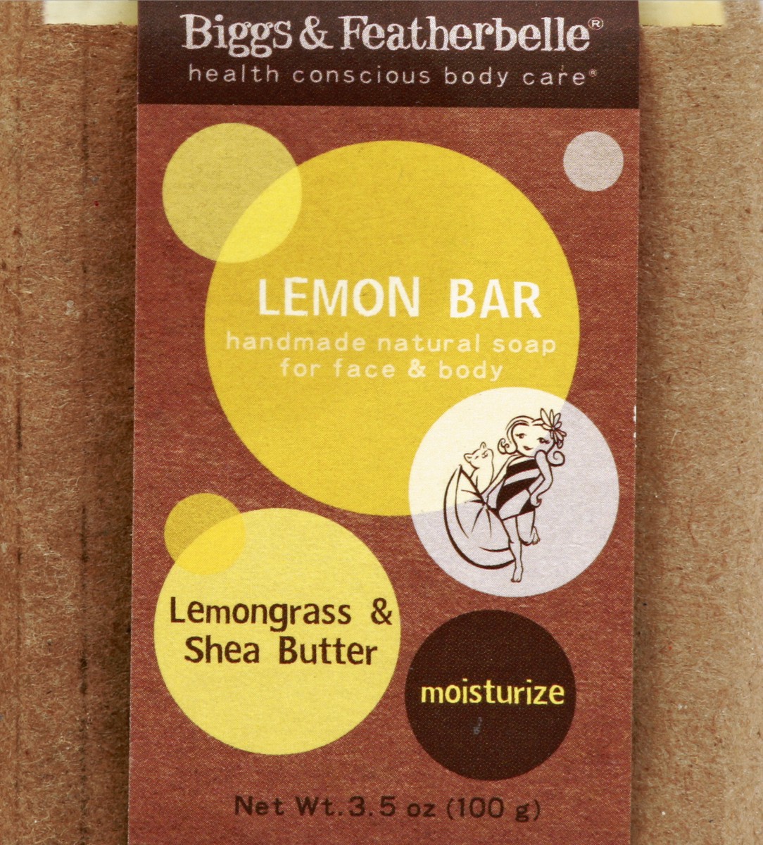 slide 4 of 4, Biggs & Featherbelle Soap Bar Cleanse Lemon, 3.5 oz