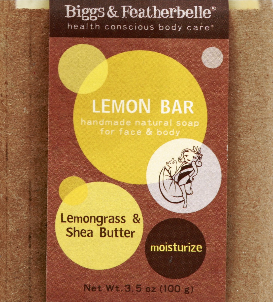 slide 3 of 4, Biggs & Featherbelle Soap Bar Cleanse Lemon, 3.5 oz