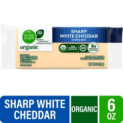 Simple Truth Organic Sharp White Cheddar Cheese Bar