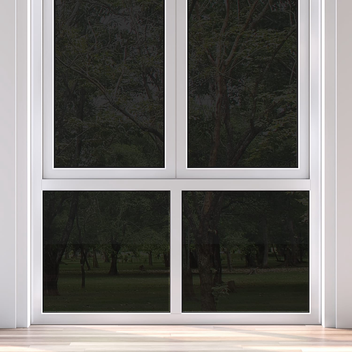 slide 1 of 6, GILA Black 36-in x 78-in Static Cling Privacy-control Window Film, 1 ct
