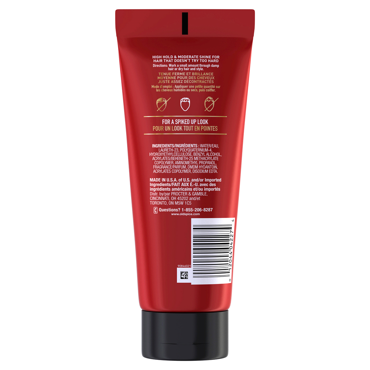 slide 2 of 2, Old Spice Hair Gel 200 ml, 200 ml