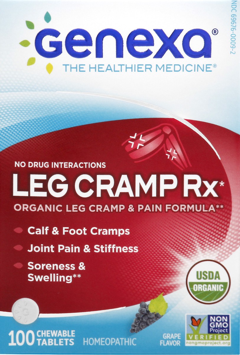 slide 2 of 8, Genexa Leg Cramp Relief, 100 ct