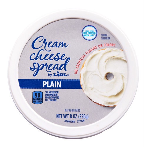 slide 1 of 1, cream cheese spread, plain, 8 oz