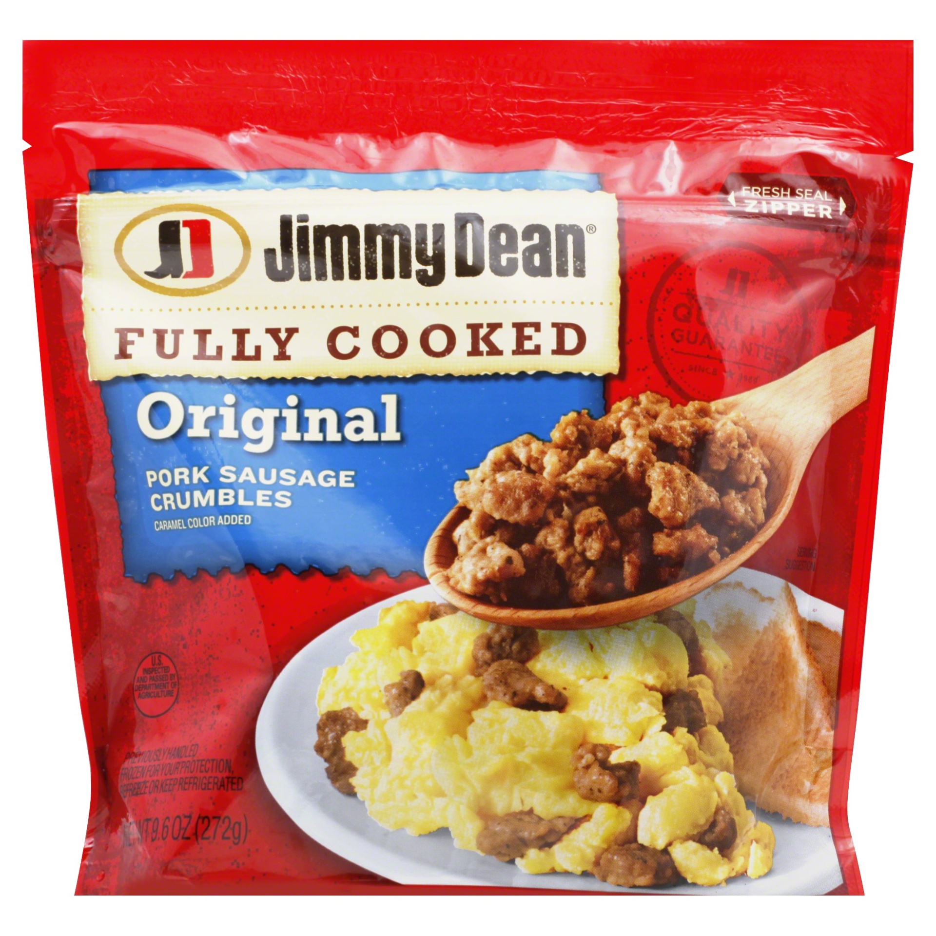 Jimmy Dean Fully Cooked Original Pork Sausage Crumbles 96 Oz Shipt 