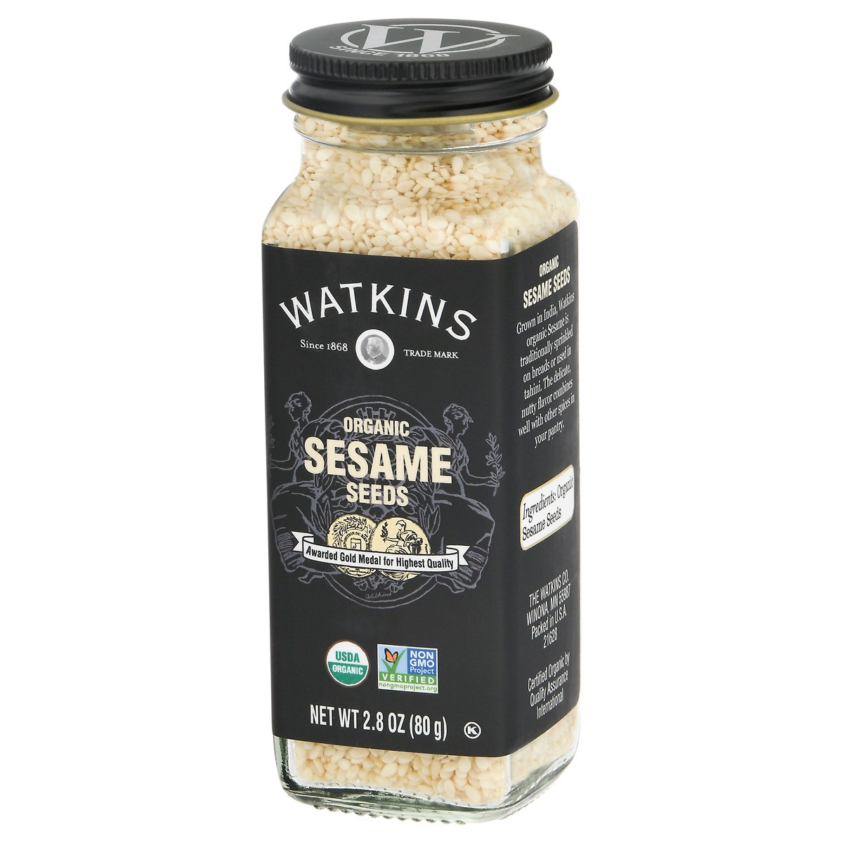 slide 5 of 9, Watkins Organic Sesame Seed, 2.8 oz