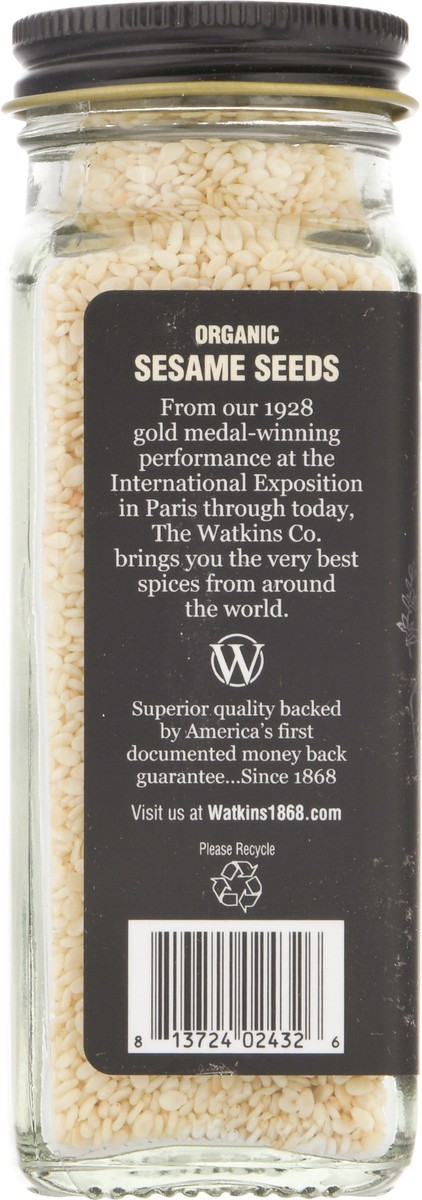 slide 2 of 9, Watkins Organic Sesame Seed, 2.8 oz