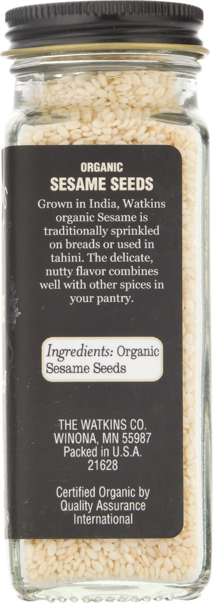 slide 4 of 9, Watkins Organic Sesame Seed, 2.8 oz