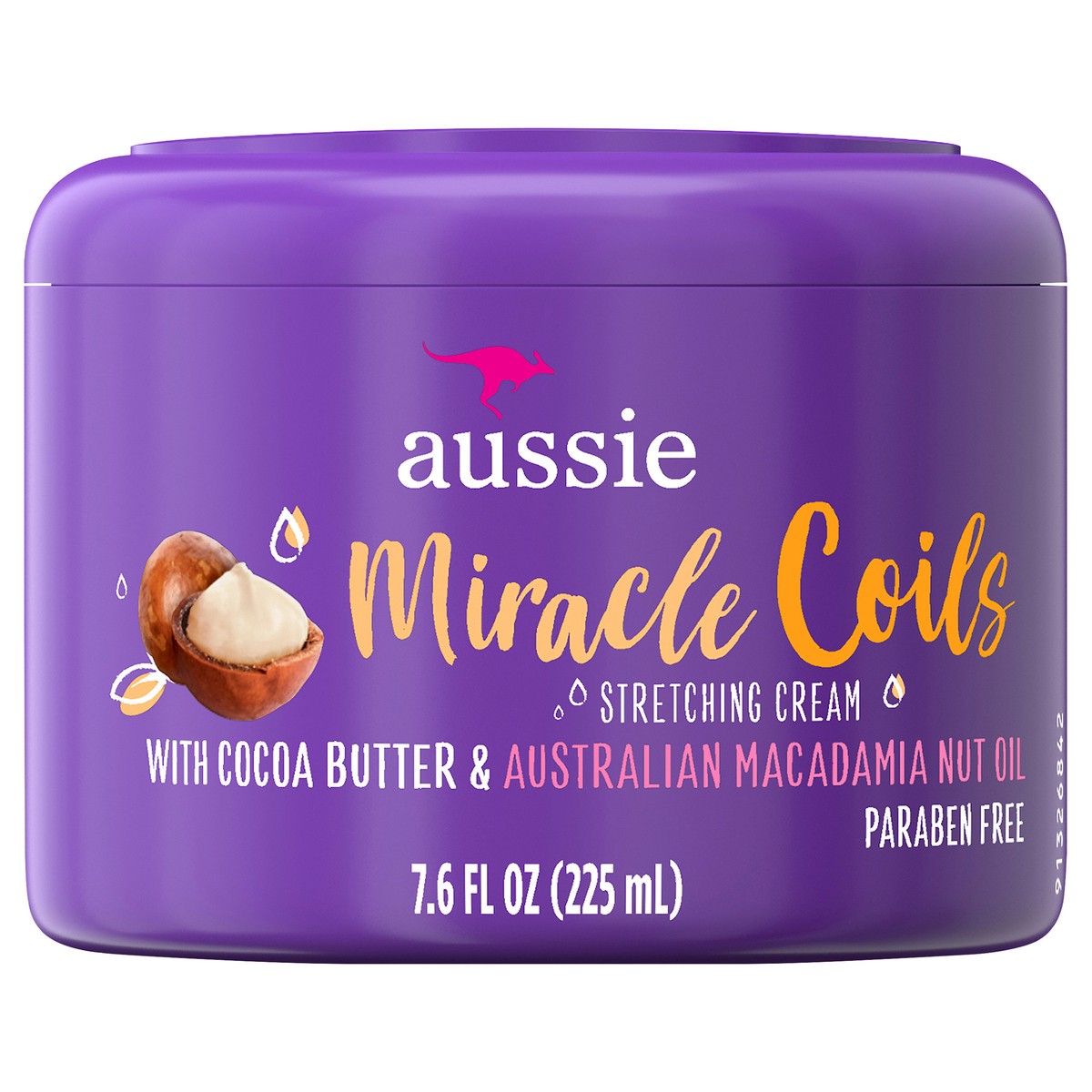 slide 1 of 3, Aussie Miracle Coils Sulfate-Free Leave-In Stretching Balm with Cocoa Butter 7.6 fl oz, 7.60 fl oz