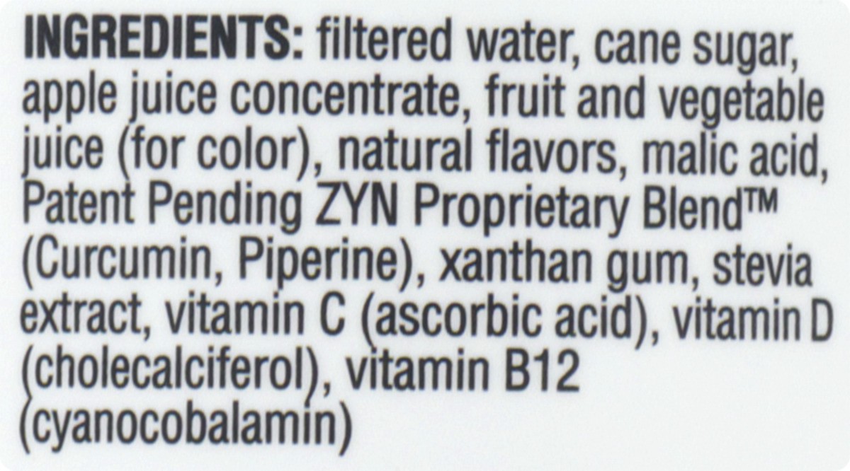 slide 5 of 11, ZYN Immunity & Recovery Mixed Berry Flavor Infused Beverage 16 fl oz, 16 fl oz