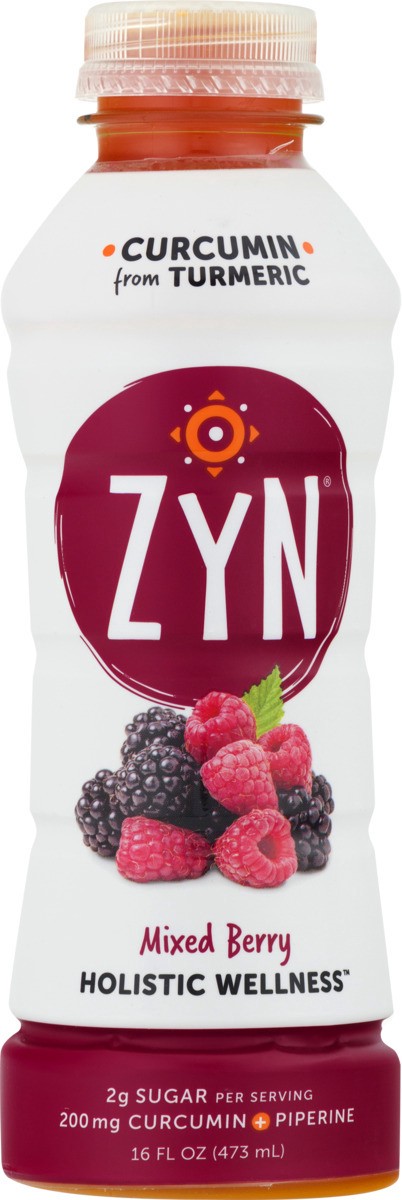 slide 10 of 11, ZYN Immunity & Recovery Mixed Berry Flavor Infused Beverage 16 fl oz, 16 fl oz