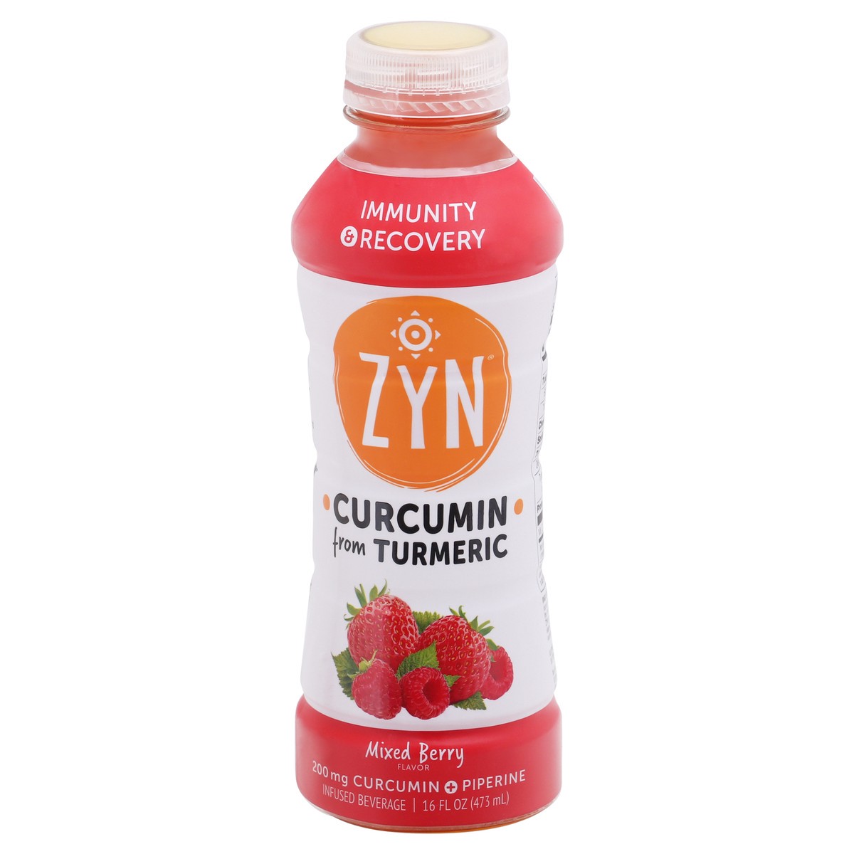 slide 1 of 11, ZYN Immunity & Recovery Mixed Berry Flavor Infused Beverage 16 fl oz, 16 fl oz