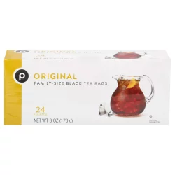 Publix Family Size Bags Original Black Tea - 24 ct