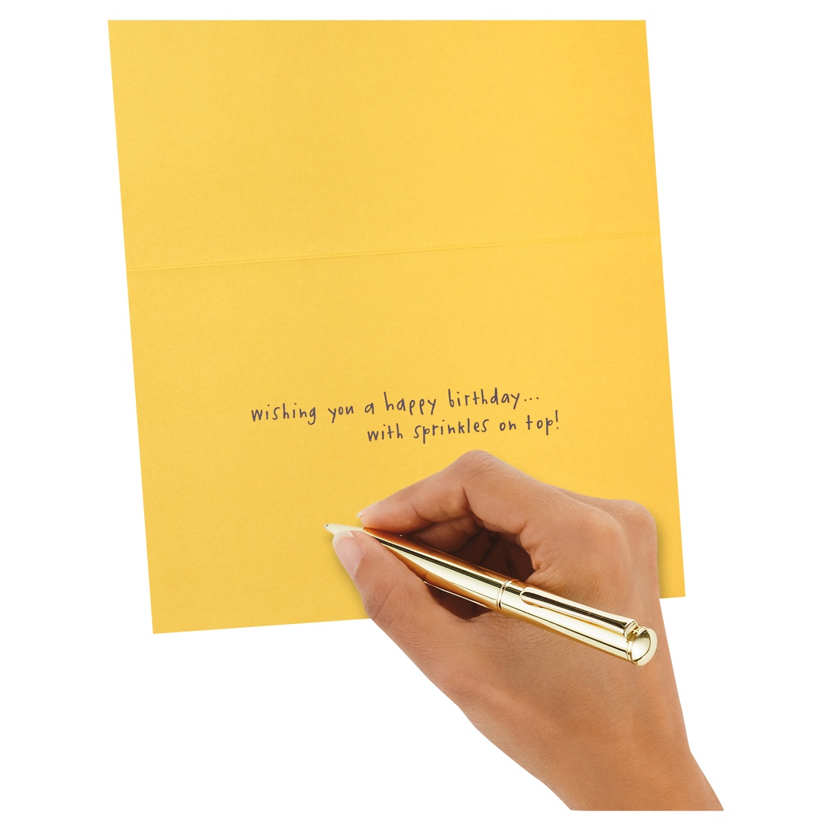 slide 2 of 6, Hallmark Signature Birthday Greeting Card (#19) (Happy Sprinkles), 1 ct
