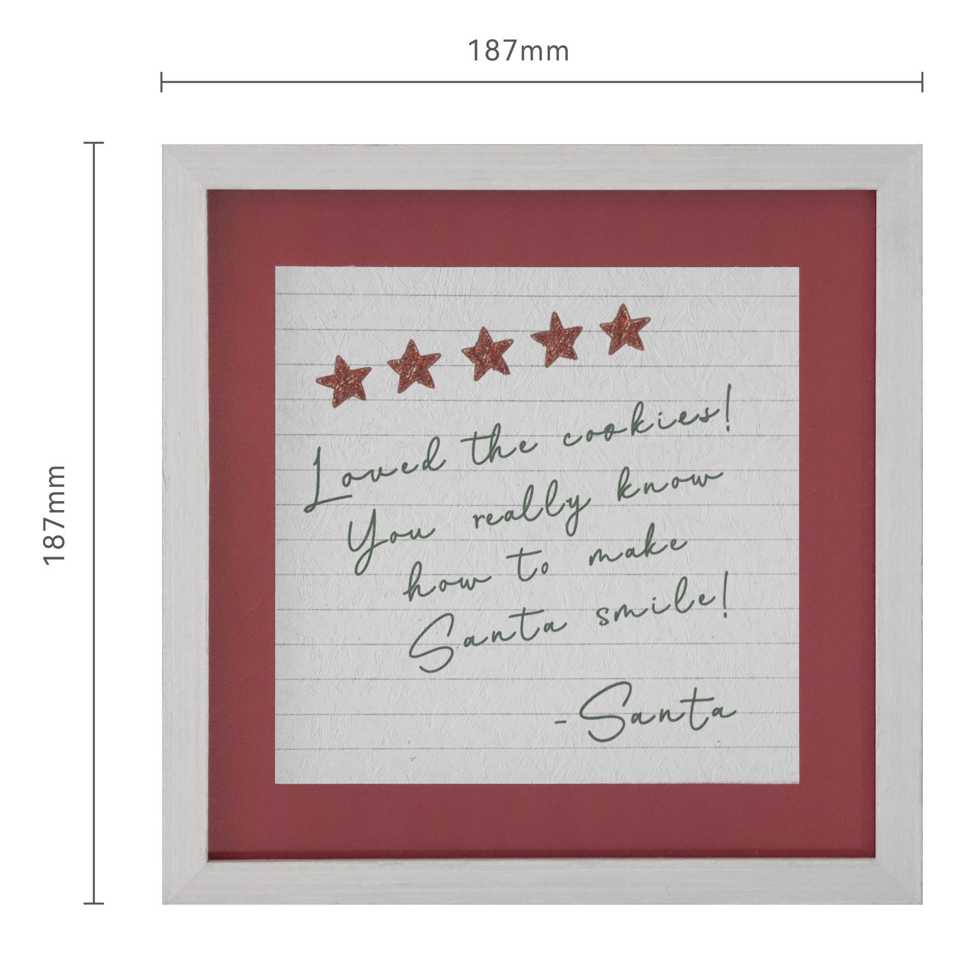 slide 5 of 8, 8" Santa's Letter Decor Accent By Ashland, 8 in