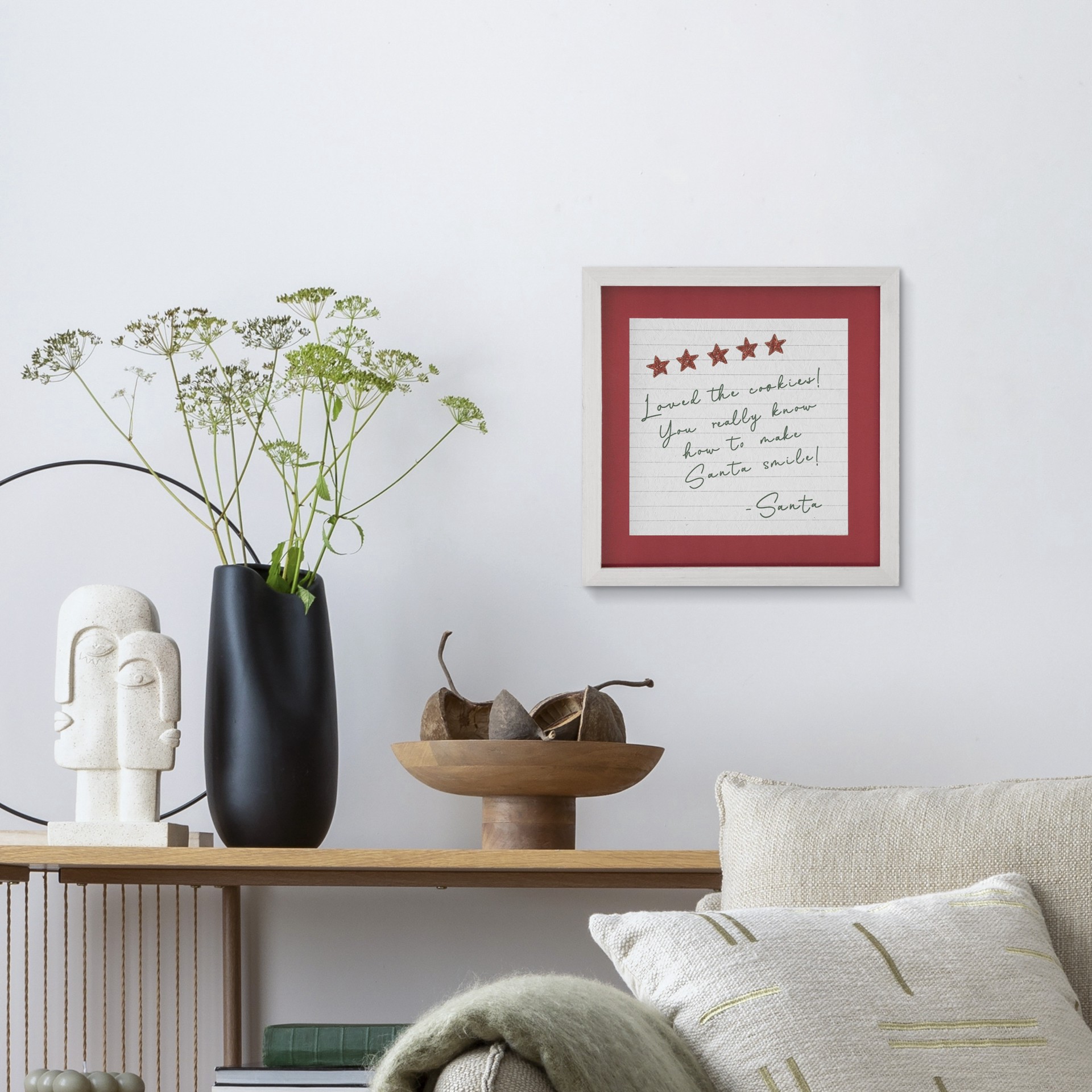 slide 3 of 8, 8" Santa's Letter Decor Accent By Ashland, 8 in