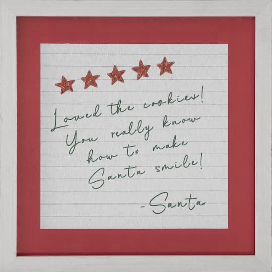 slide 1 of 8, 8" Santa's Letter Decor Accent By Ashland, 8 in