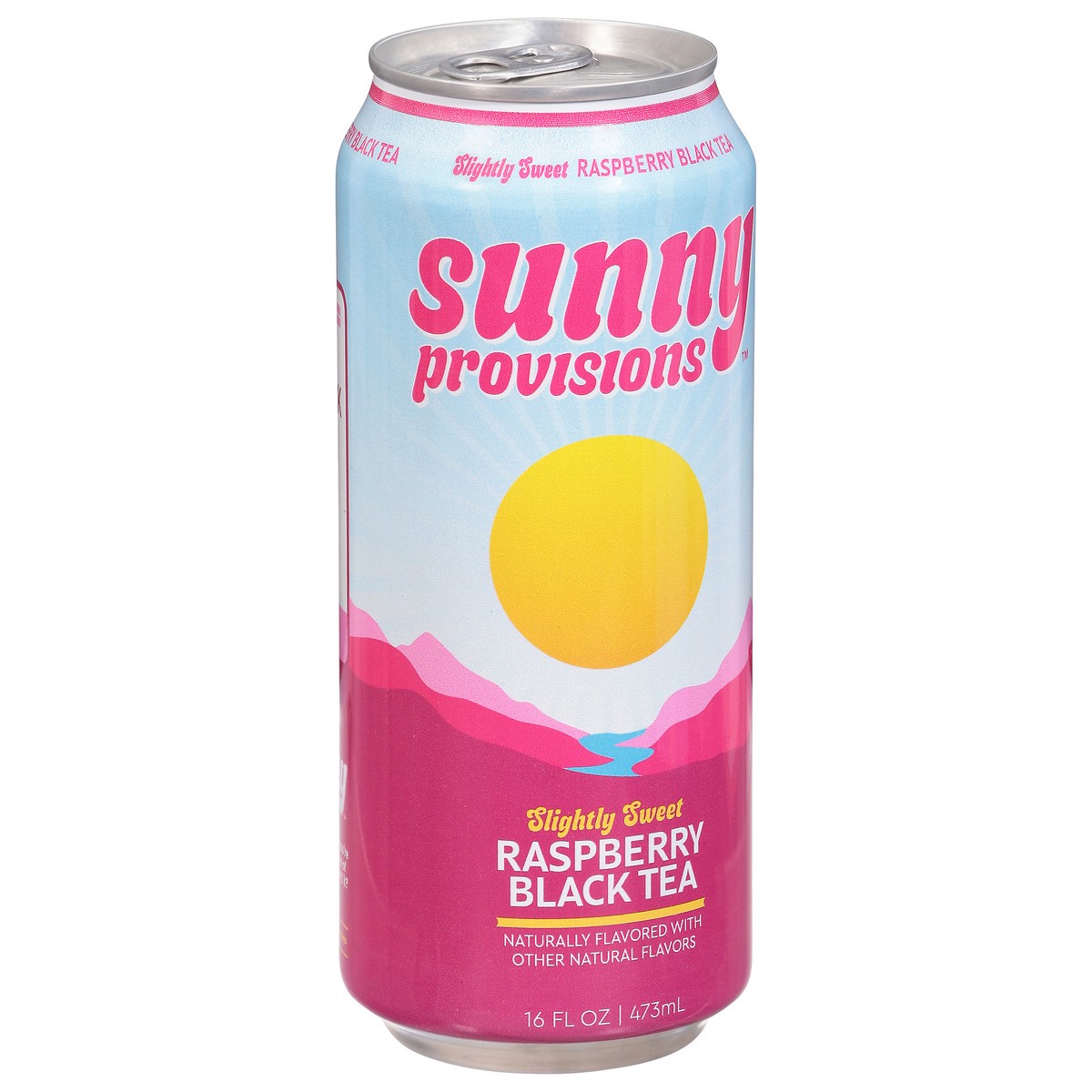 slide 7 of 13, Sunny Provisions Slightly Sweet Raspberry Black Tea - 16 fl oz, 16 fl oz