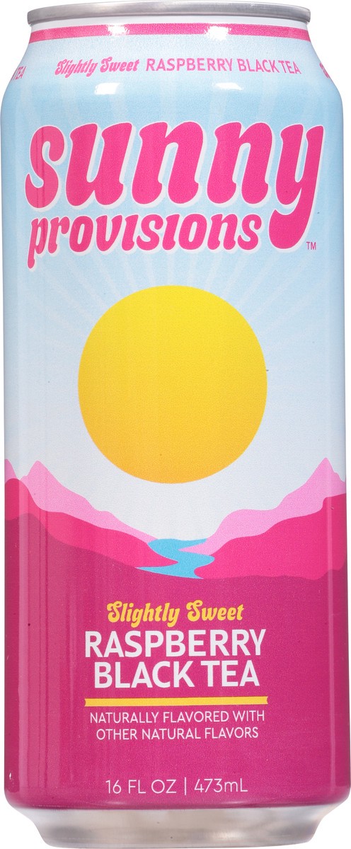 slide 6 of 13, Sunny Provisions Slightly Sweet Raspberry Black Tea - 16 fl oz, 16 fl oz
